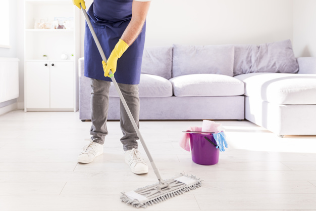 Mop cleaning