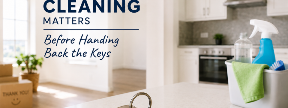 Why a Thorough Cleaning Matters Before Handing Back the Keys
